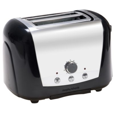 Morphy Richards 44261 2 Slice Accents Toaster Black