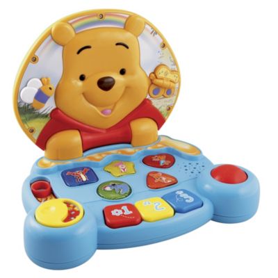 Statutory VTech Winnie the Pooh Play and Learn Laptop