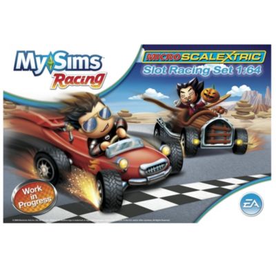 Micro Scalextric EA Games My Sims Racing 1:64 Race Set
