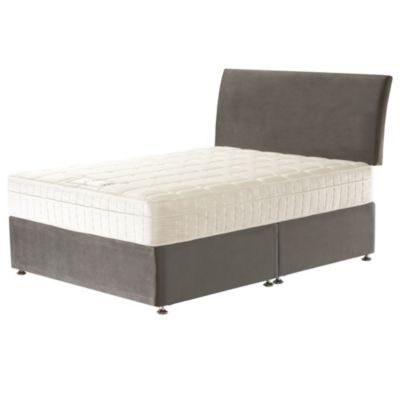 Sealy Pure Spa Slate Grey Non-storage Divan