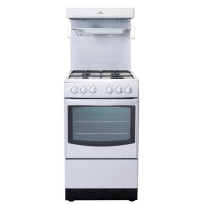 New World 50THLGWH Gas Cooker with High Level Grill White
