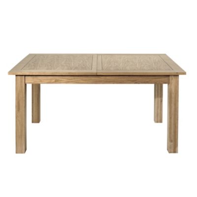 Statutory Kensington Oak Veneer Extending Dining Table