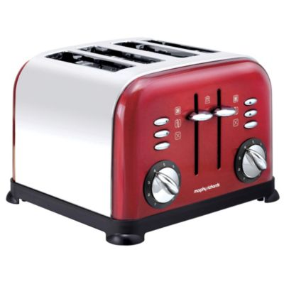 Morphy Richards Accents Red 4-slice Toaster