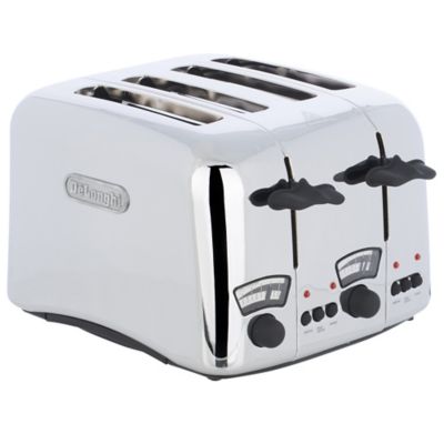 DeLonghi CT04.C Argento 4 Slice Toaster