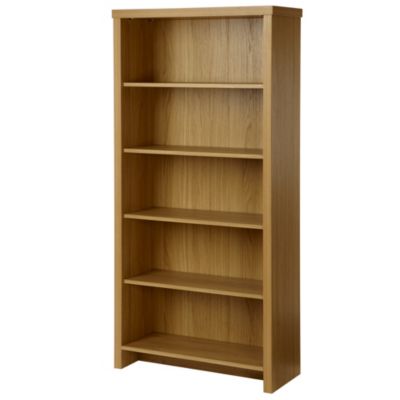 Toscana Oak-effect Open Bookcase