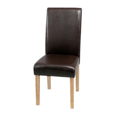 Worcester Pair of Faux Leather Chairs