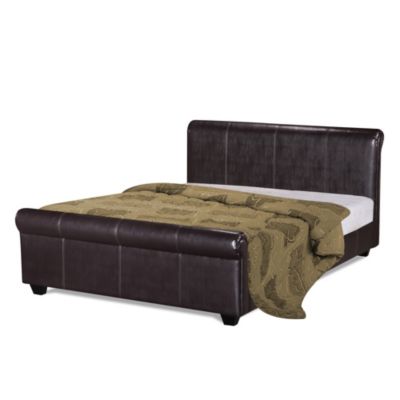 Alana Faux Leather Double Bed