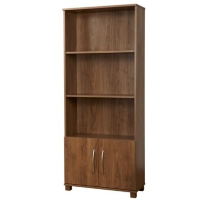 York Walnuta9beffect 2 door Display Unit