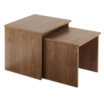 Statutory York Walnut-effect Nest of Tables