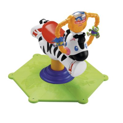 Fisher Price Bounce & Spin Zebra