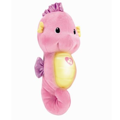 Fisher Price Seahorse Soother Pink