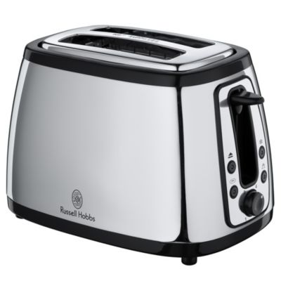 Russell Hobbs 18198 Heritage 2 Slice Toaster Stainless Steel