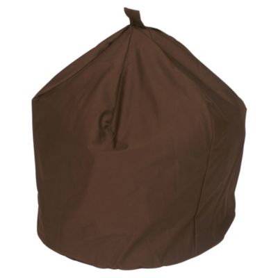 Creative Living Cotton Drill Beanbag Chocolate