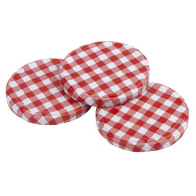Tala Gingham Screw Top Lids 3-pack