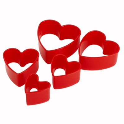 Tala Heart Cookie Cutters 5-pack