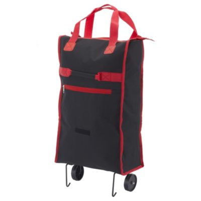 Rugged Gear Folding Shopper Bag Red and Black