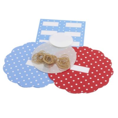 Tala 1lb Dots Preserve Set 20-pack Red and Blue