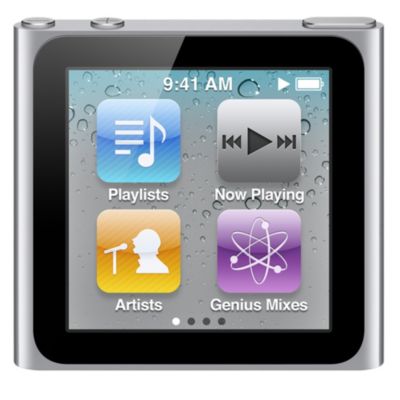 iPod Nano 6th Generation 16GB Silver