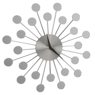 Tu Mirror Spoke Wall Clock