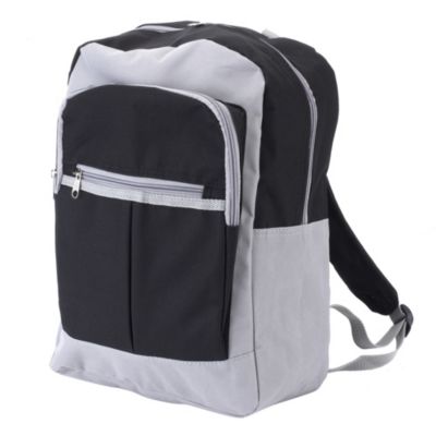 Rugged Gear Backpack Black and Grey