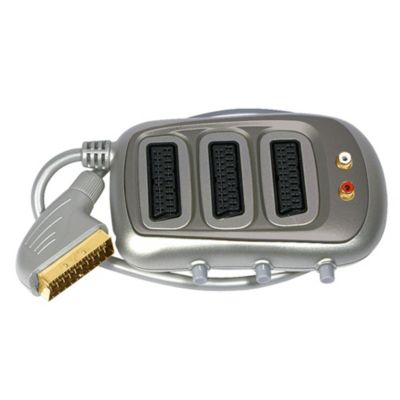 SLx Gold 3-way SCART Selector