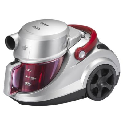 Dirt Devil DCC023 1800W Bagless HEPA Cyclonic Cylinder Vacuum Cleaner Red