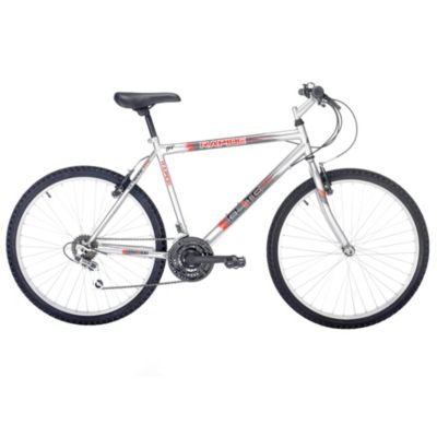 Flite Rapide H-T 18-speed 26" Wheel Gents' Rigid Frame Mountain Bike Silver