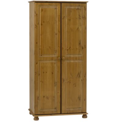 Statutory Oxford Pine 2-door Wardrobe