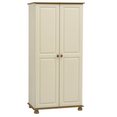 Oxford 2-door Wardrobe Cream