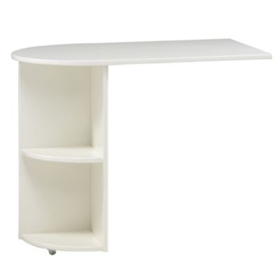 Montreal Pull-out Desk for Mid-sleeper White