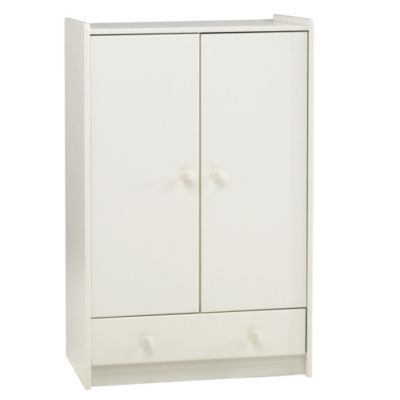 Statutory Montreal 2-door 1-drawer Low Wardrobe