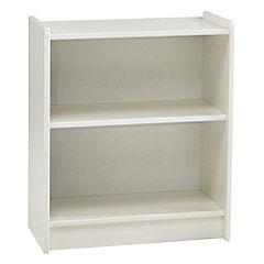 Montreal Low Bookcase White