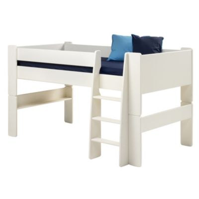 Montreal Mid-sleeper Bed Frame White