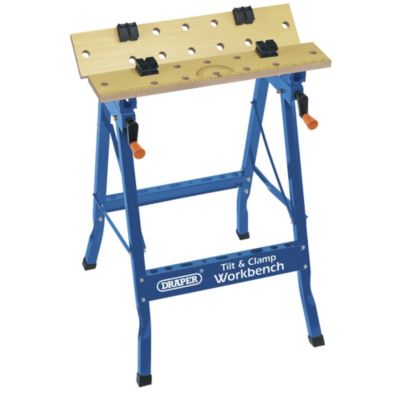 Draper Tilt & Clamp Fold Down Workbench