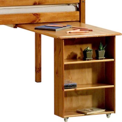 Pine Pull-out Desk for Mid-sleeper