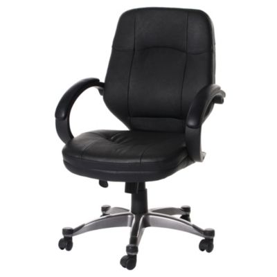 Leather Faced Managers Office Chair