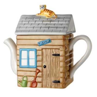 Garden Shed Tea Pot