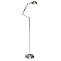 Chrome Jointed Floor Lamp
