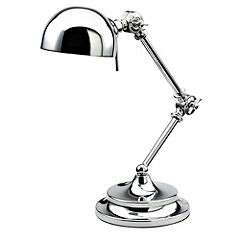 Chrome Jointed Table Lamp
