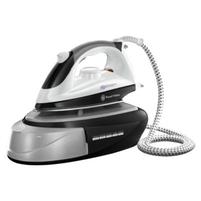 Russell Hobbs 14863 1800W Steam Generator Iron Black and White