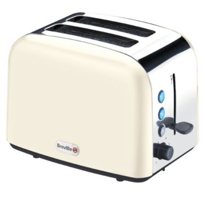 Breville Stainless Steel 2 Slice Toaster Cream
