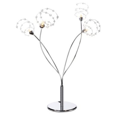 Mira Table Lamp Chrome