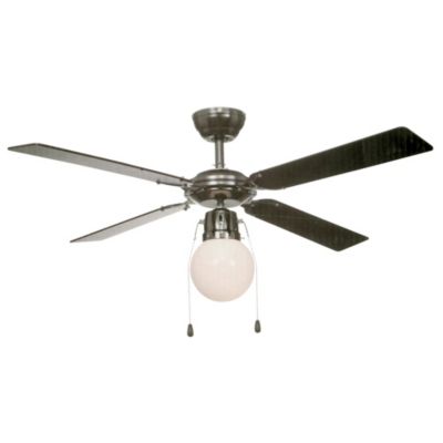 Black Chrome Ceiling Fan