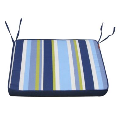 Sainsbury's Seatpad Beach Stripe Reversible 2-pack