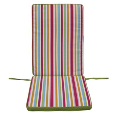 Sainsbury's Highback Reversible Cushion Global Stripe