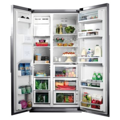 Neff K3990X7GB Frost Free USA-style Fridge Freezer Stainless Steel