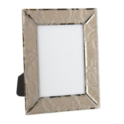 Tu Mink Frosted Floral Frame 5x7"
