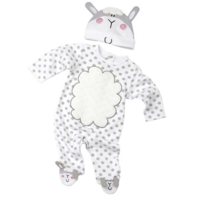 Tu Sheep Sleepsuit and Hat