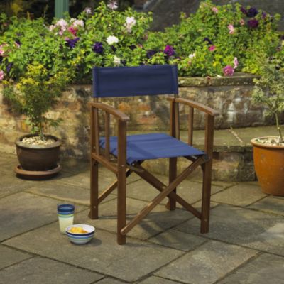 Sainsbury's Directors Chair Navy