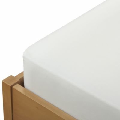 Home Collection 200 Thread Count 100% Egyptian Cotton Fitted Sheet White